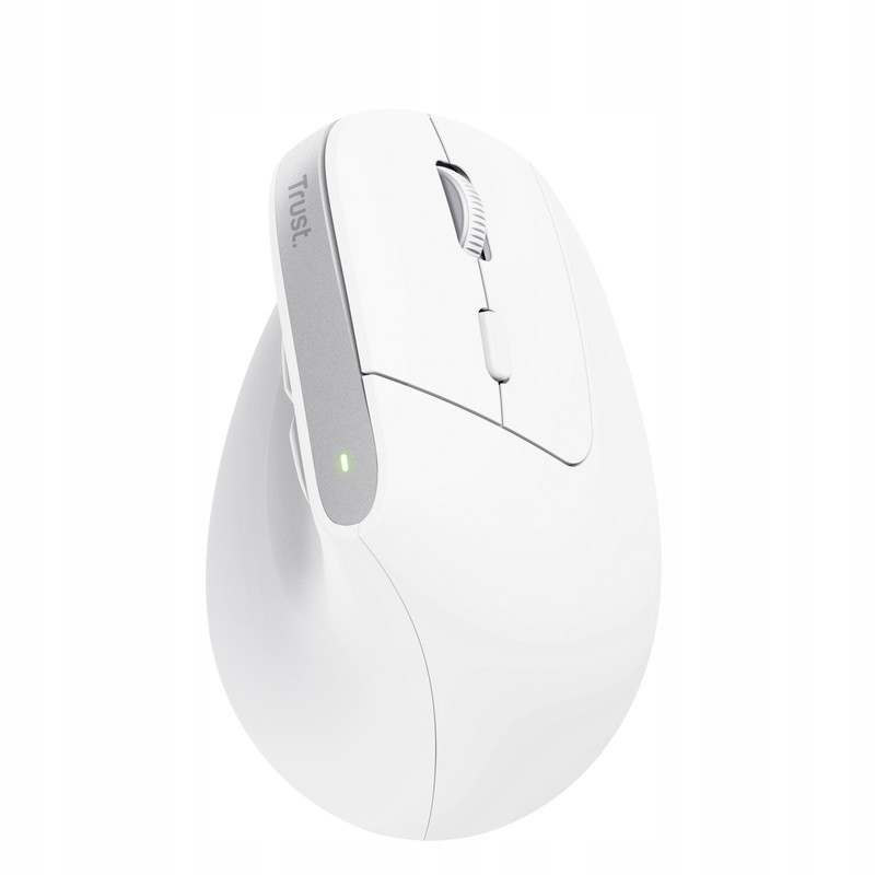 Bezdrôtová ergonomická myš Trust BAYO+, biela